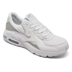 Nike Women’s Air Max Excee Running White/Metallic Grey Sneaker Shoes